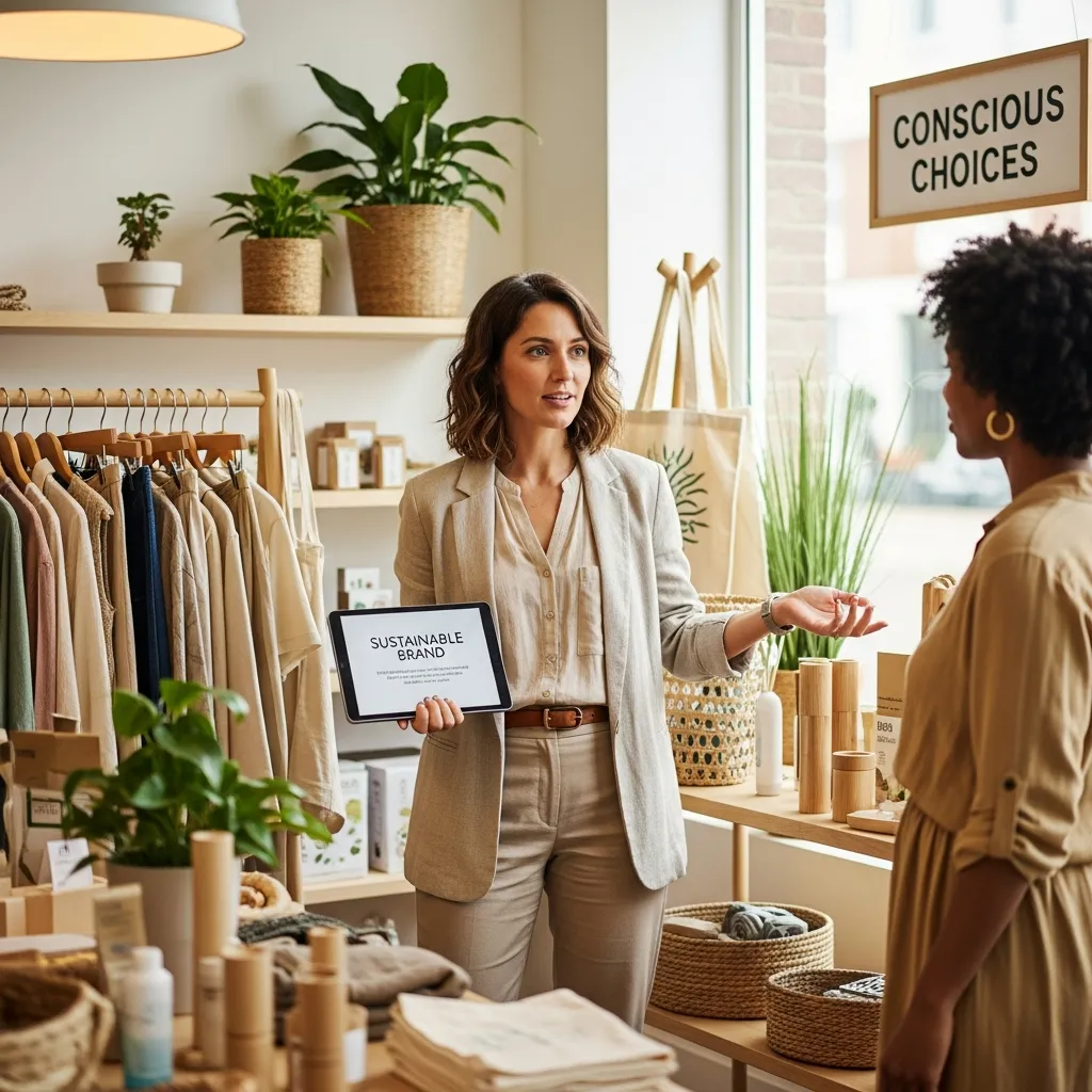 Amara Okafor - Sustainable Shopping Consultant